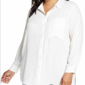 Refinery29 X Eloquii Long Sleeve Blouse